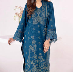 2-PCS BANARSI JACQUARD KHADDER CORAL COLLECTION
-CR-5619