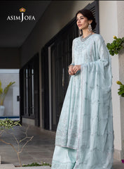 3-PCS-CHIFFON-”MERA HASEEN JORA” -AJJH-04