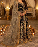 3-PCS CHIFFON PESHWAS- SHEHNAI COLLECTION
-AJSH-08