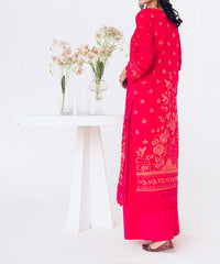 2-PCS BANARSI JACQUARD KHADDER CORAL COLLECTION
-CR-5599