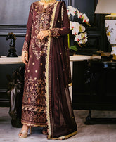 3-PCS RANG E NOOR COLLECTION LAWN SILK. -AJRN-2916