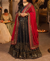 3-PCS CHIFFON PESHWAS- SHEHNAI COLLECTION
-AJSH-10