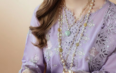 Mademoiselle Swiss Lawn embroidered 3-piece luxury suit NE-8562 – elegant pastel design with detailed thread embroidery and chiffon dupatta by Marina Mystique.