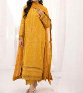 3-PCS EMBROIDERED KARANDI WITH EMBROIDERED CHIFFON DUPATTA ZAIB COLLECTION
-ZB-10030