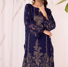 2-PCS BANARSI JACQUARD KHADDER CORAL COLLECTION
-CR-5629