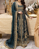 3-PCS CHIFFON PESHWAS- SHEHNAI COLLECTION
-AJSH-18