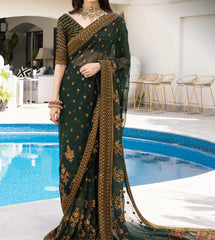 3-PCS-CHIFFON-”MERA HASEEN JORA” -AJJH-06