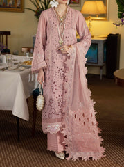 Mademoiselle Swiss Lawn 3-piece embroidered suit NE-8362 – stylish luxury outfit featuring fine threadwork and graceful silhouette by Marina Mystique.