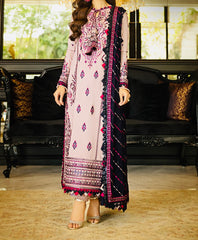 3-PCS RANG E NOOR COLLECTION LAWN SILK.
-AJRN-2017