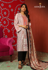 2-PCS RAW SILK TARA SITARA COLLECTION.   
-AJTM-0915