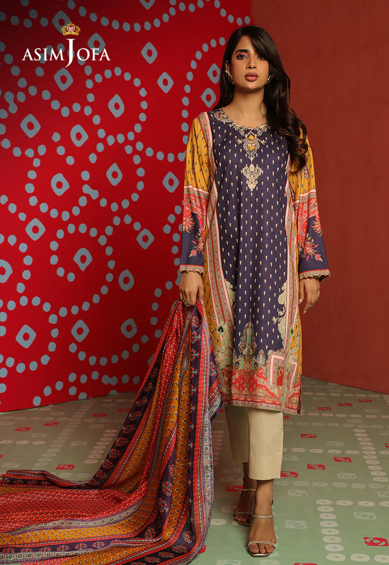 2PCS-RAW SILK TARA SITARA COLLECTION.   
-AJTM-0616