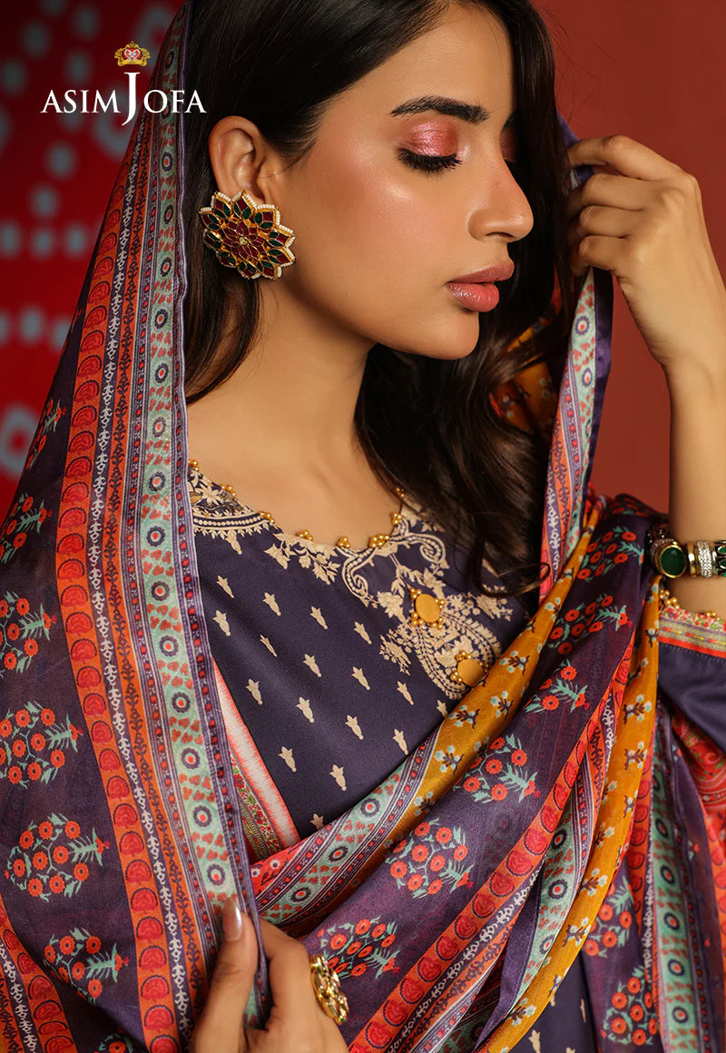 2PCS-RAW SILK TARA SITARA COLLECTION.   
-AJTM-0616