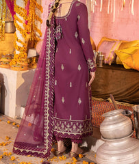 3-PC-EMBROIDERED LAWN SILK DASTAAN COLLECTION BY ASIM JOFA-AJDA-1850