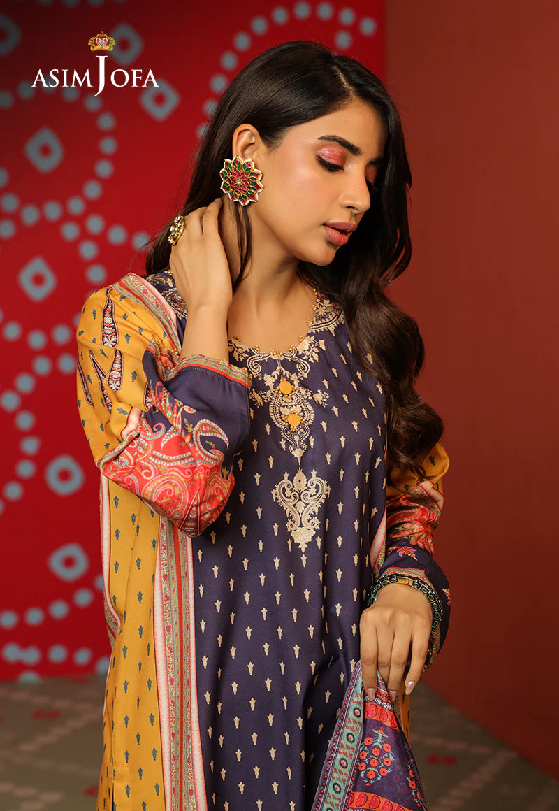 2PCS-RAW SILK TARA SITARA COLLECTION.   
-AJTM-0616