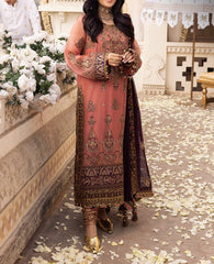 3-PCS LONG CHIFFON SUIT-  SHEHNAI COLLECTION 
-AJSH-13