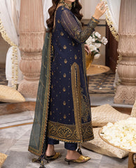 3-PCS LONG SUIT CHIFFON-SHEHNAI COLLECTION 
-AJSH-12