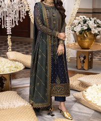 3-PCS LONG SUIT CHIFFON-SHEHNAI COLLECTION 
-AJSH-12