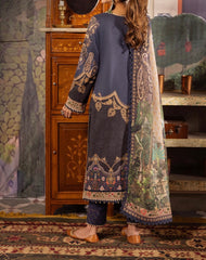 3-PC RANIA EMBROIDERED & PRINTED CAMBRIC-AJNR-0338