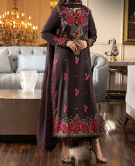 3-PCS RANG E NOOR COLLECTION LAWN SILK. -AJRN-1217