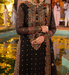 3-PC-EMBROIDERED CHIFFON,DASTAAN COLLECTION BY ASIM JOFA-AJDA-0250