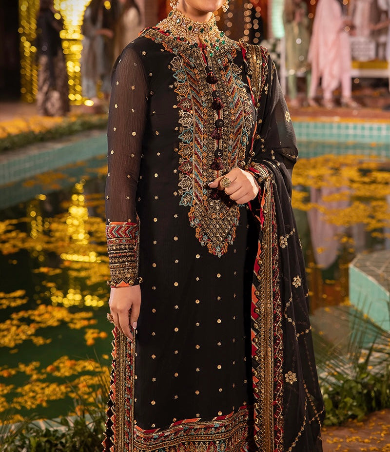 3-PC-EMBROIDERED CHIFFON,DASTAAN COLLECTION BY ASIM JOFA-AJDA-0250