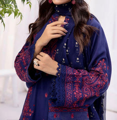 3-PCS EMBROIDERED KARANDI WITH EMBROIDERED CHIFFON DUPATTA ZAIB COLLECTION
-ZB-9930