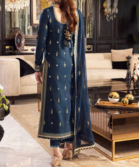 3-PCS RANG E NOOR COLLECTION LAWN SILK. -AJRN-1017