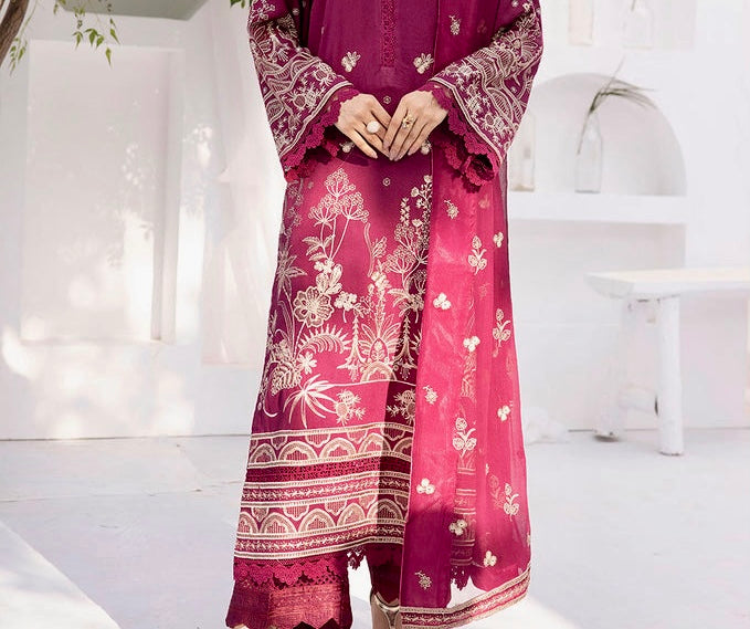 3-PCS EMBROIDERED KARANDI WITH EMBROIDERED CHIFFON DUPATTA ZAIB COLLECTION
-ZB-10430