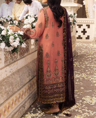 3-PCS LONG CHIFFON SUIT-  SHEHNAI COLLECTION 
-AJSH-13