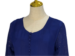 3-PC made to order chiffon gown (4-6 Weeks)