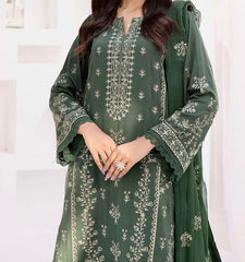 3-PCS EMBROIDERED KARANDI WITH EMBROIDERED CHIFFON DUPATTA ZAIB COLLECTION
-ZB-10530