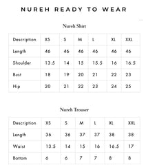 3Pc-Lawn Stitched Signature Prints- Nureh-SP119