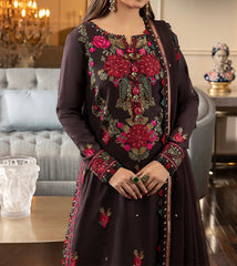 3-PCS RANG E NOOR COLLECTION LAWN SILK. -AJRN-1217