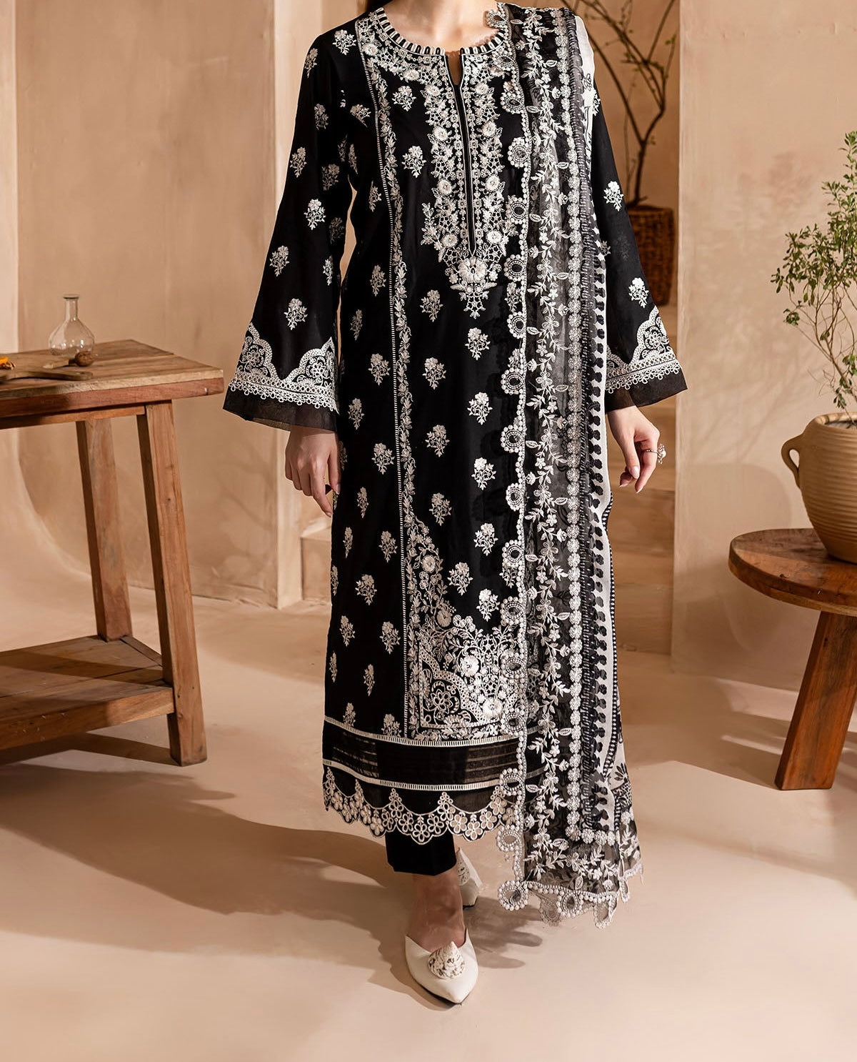 3-PC LAWN MONOCHROME NE-5294