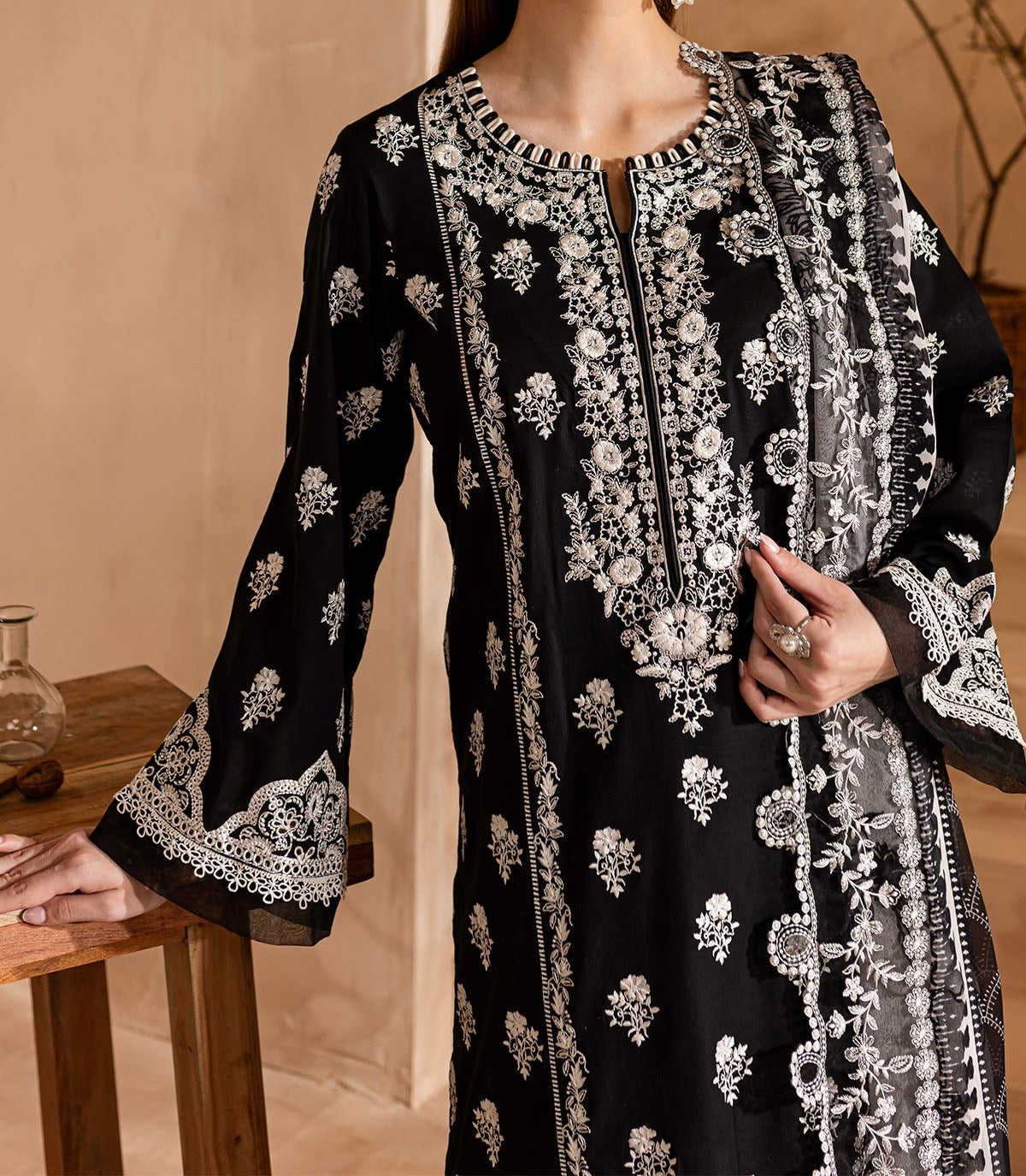 3-PC LAWN MONOCHROME NE-5294