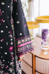 3 PCS-EID- ESCAPE-EMBROIDERD LAWN BY NUREH-BOTANICA NE-88