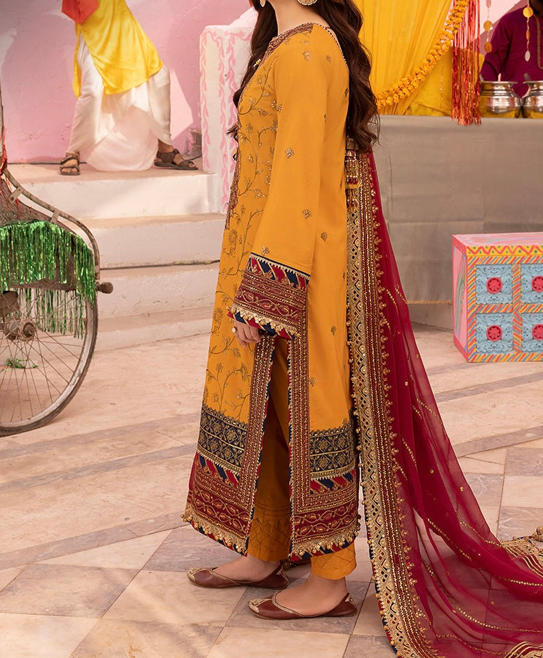 3-PC-EMBROIDERED-LAWN SILK DASTAAN COLLECTION BY ASIM JOFA-AJDA-2550