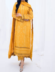 3-PCS EMBROIDERED KARANDI WITH EMBROIDERED CHIFFON DUPATTA ZAIB COLLECTION
-ZB-10030