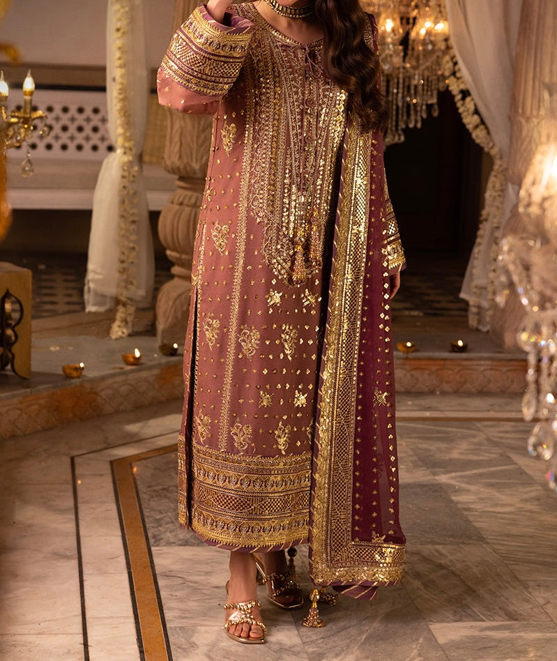 3-PCS CHIFFON SUIT-  SHEHNAI COLLECTION 
-AJSH-17