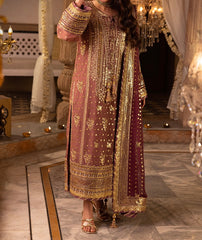 3-PCS CHIFFON SUIT-  SHEHNAI COLLECTION 
-AJSH-17