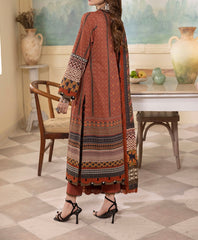 3-PC RANIA EMBROIDERED & PRINTED CAMBRIC-AJNR-0438