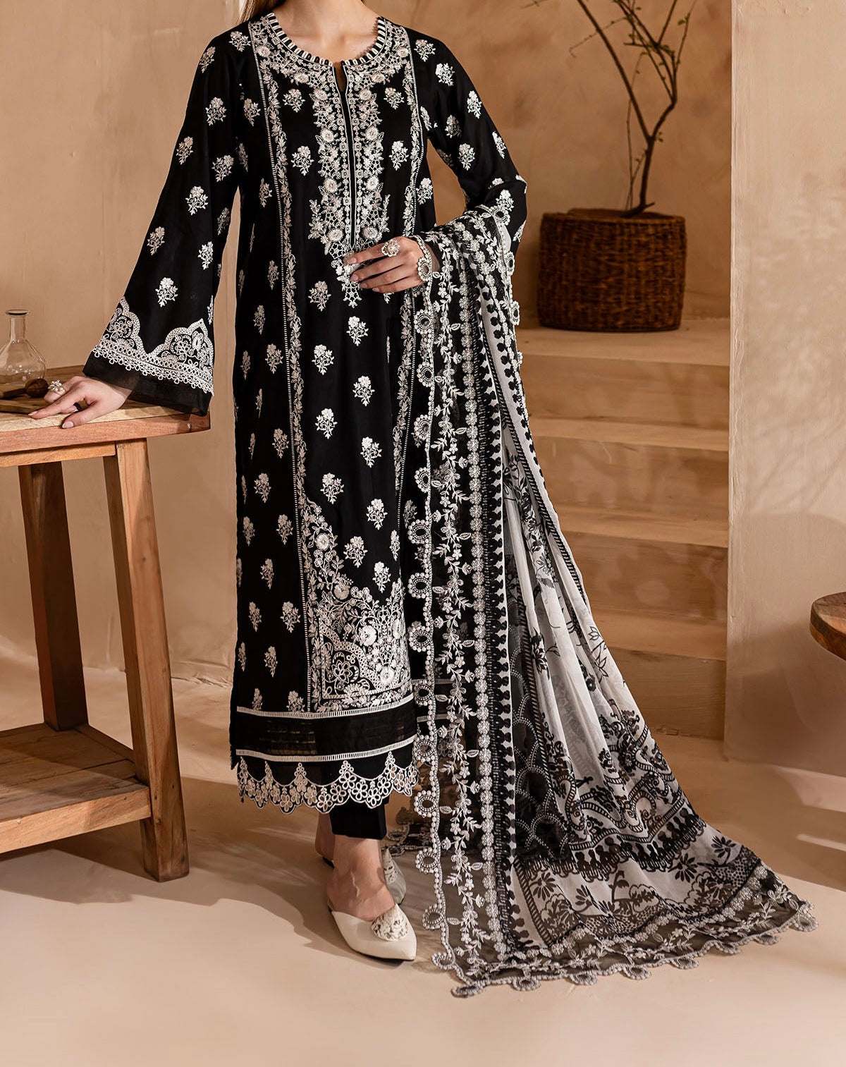 3-PC LAWN MONOCHROME NE-5294