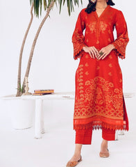 2-PCS BANARSI JACQUARD KHADDER CORAL COLLECTION
-CR-5589