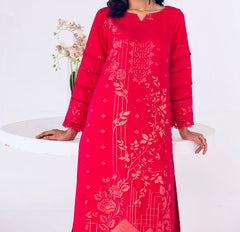 2-PCS BANARSI JACQUARD KHADDER CORAL COLLECTION
 -CR-5599