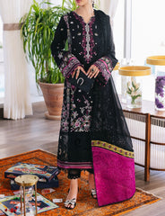 3 PCS-EID- ESCAPE-EMBROIDERD LAWN BY NUREH-BOTANICA NE-88