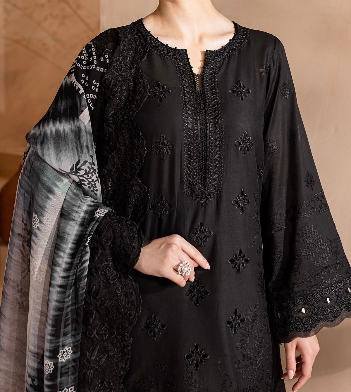 3-PC LAWN MONOCHROME NE-5299