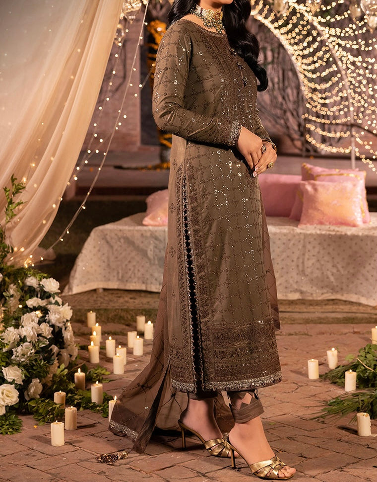 3-PC-EMBROIDERED CHIFFON,DASTAAN COLLECTION BY ASIM JOFA-AJDA-0550