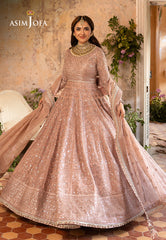 2-PCS- CHIFFON PESHWAS- KHWAB E NAUBAHAR -AJNB-0655