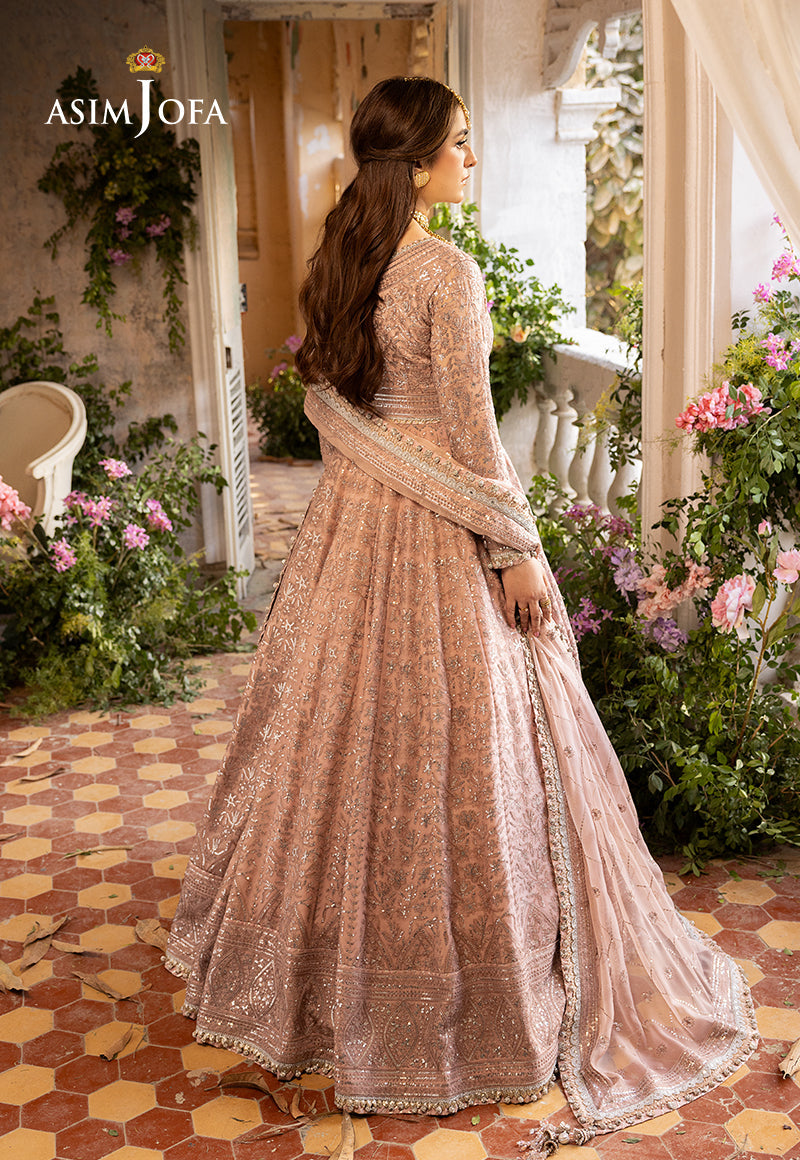 2-PCS- CHIFFON PESHWAS- KHWAB E NAUBAHAR -AJNB-0655