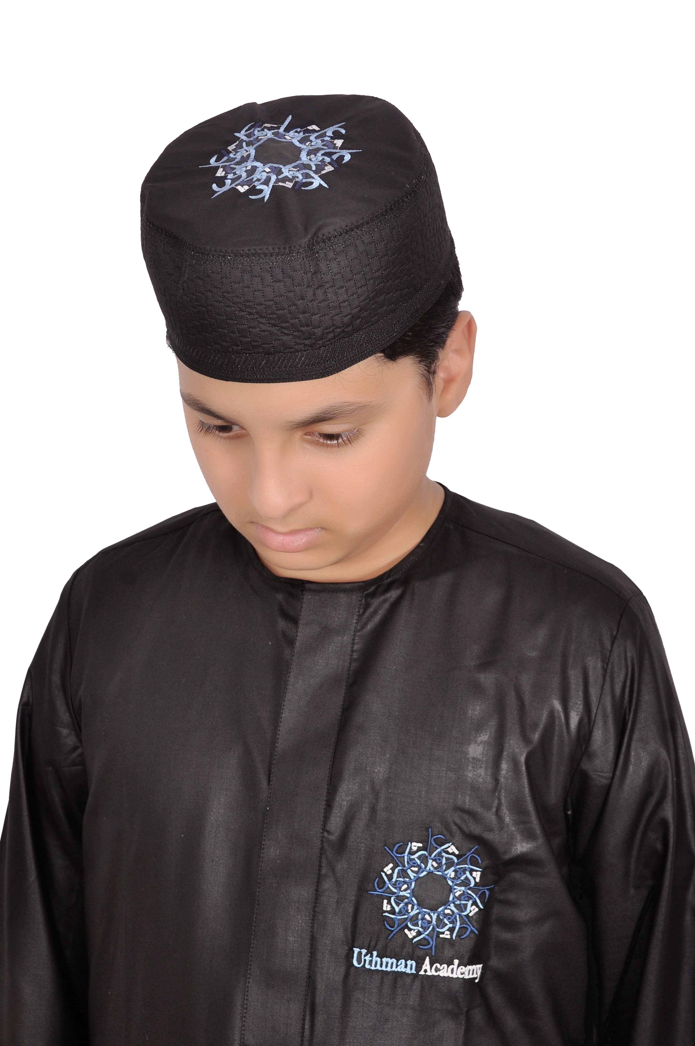 NOOR AL TALIB COLLECTION-"THE LIGHT OF STUDENTS, IN SUNNAH STYLE"                      UNIFORM-BLACK THOBE -1PC
